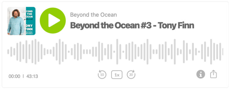 Beyond the Oceans Podcast with Tony Finn on UNIT Surf Pools